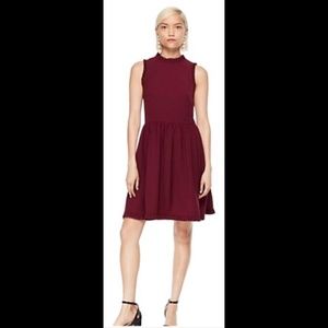 Kate Spade Ruffle Trim Purple Dress Size US 12